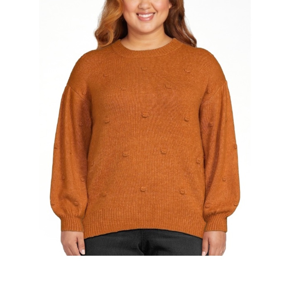 LIKE NEW Cozy puff sleeve sweater